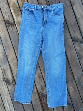 Madewell 90s Straight-Leg Mid Wash Jeans 28